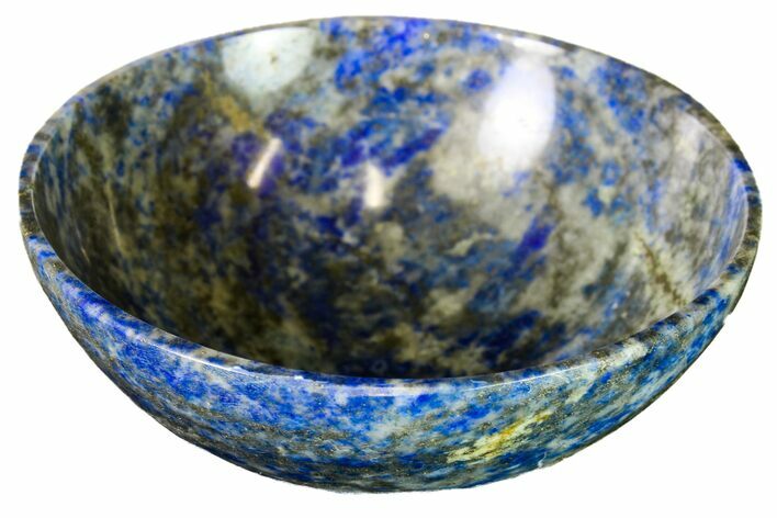 Polished Lapis Lazuli Bowl - Pakistan #153240